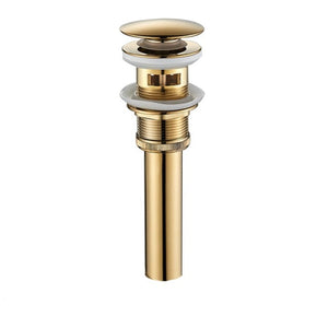 Basin Faucet - Matte Black Basin Sink Pop Up Drain Brass Drain Plug Sink Drain