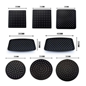 Rain Shower Heads - Round And Square Ultrathin Rain Shower Head Design Shower Accessory