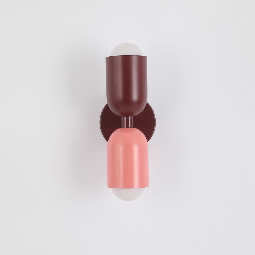 Kira Applique Murale Cylindre Scandinave Métal Coloré Salon - Neutralighting