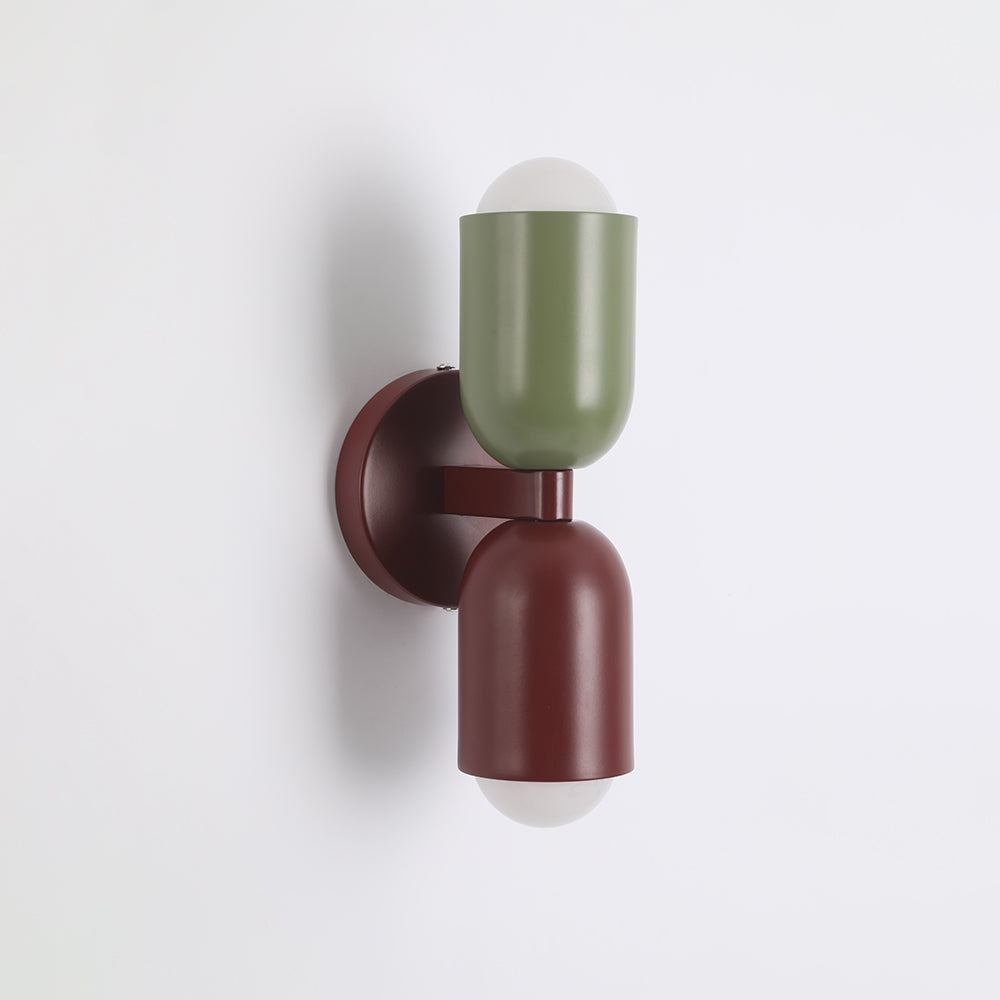 Kira Applique Murale Cylindre Scandinave Métal Coloré Salon - Neutralighting