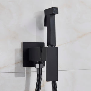 Bidet Faucet - Square Shower Sprayer Head Tap Bidet