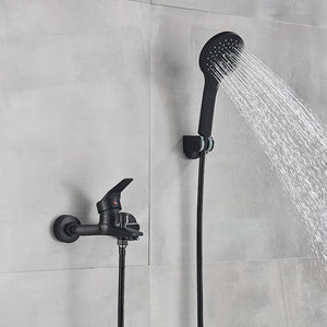 Shower Faucet - Square Bathtub Shower Faucets Floor Standing Faucet Hot Cold Water Tap