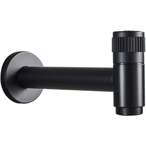 Basin Faucet - Stainless Steel Black Faucets Lengthen Outdoor Garden Faucet