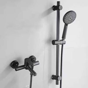 Basin Faucet - Stainless Steel Shower Faucets Triple Faucet Mixer Valve Nozzle Tap