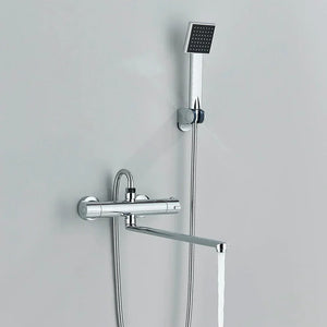 Thermostatic Shower Faucet Mixing Valve Bathtub Faucet with handle-Shower Faucet-Index Bath