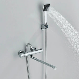 Thermostatic Shower Faucet Mixing Valve Bathtub Faucet with handle-Shower Faucet-Index Bath