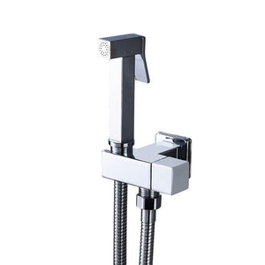 Bidet Faucet - Wall Mounted Single Handle Bidet Sprayer Set