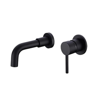 Wall Mounted Faucet Single Handle Bathroom Mixer Tap